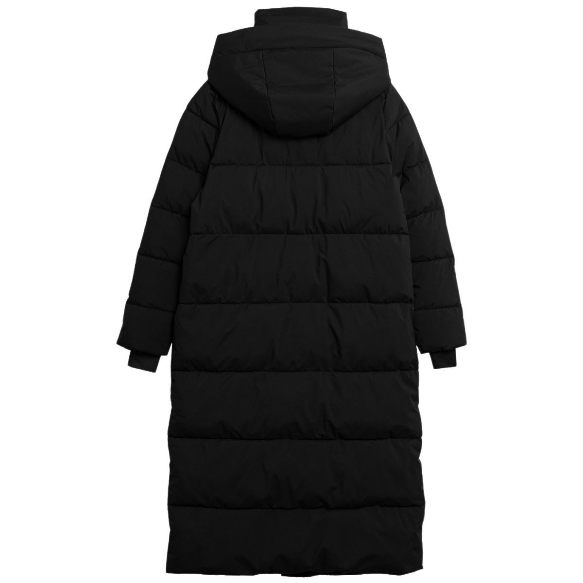 4F Cora, abrigo de plumas de fibra, mujer, negro