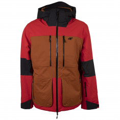 4F Erik, manteau de ski, hommes, rouge