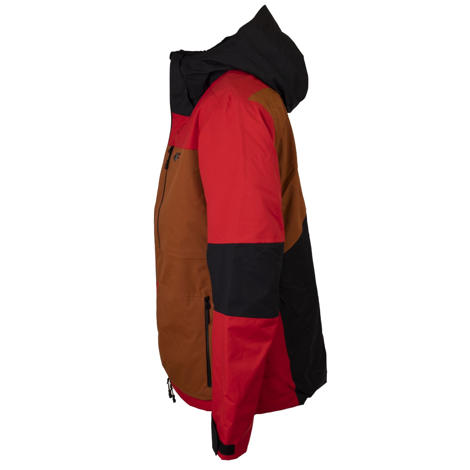 4F Erik, ski jacket, men, dark red