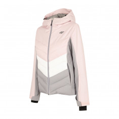 4F Lea, ski jacket, women, light pink