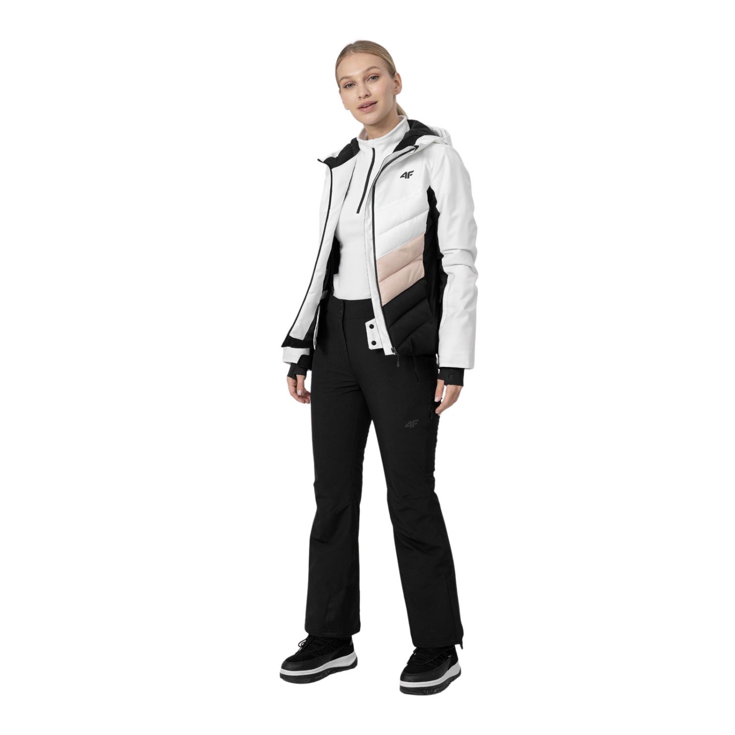 4F Maria, pantaloni da sci, donna, nero