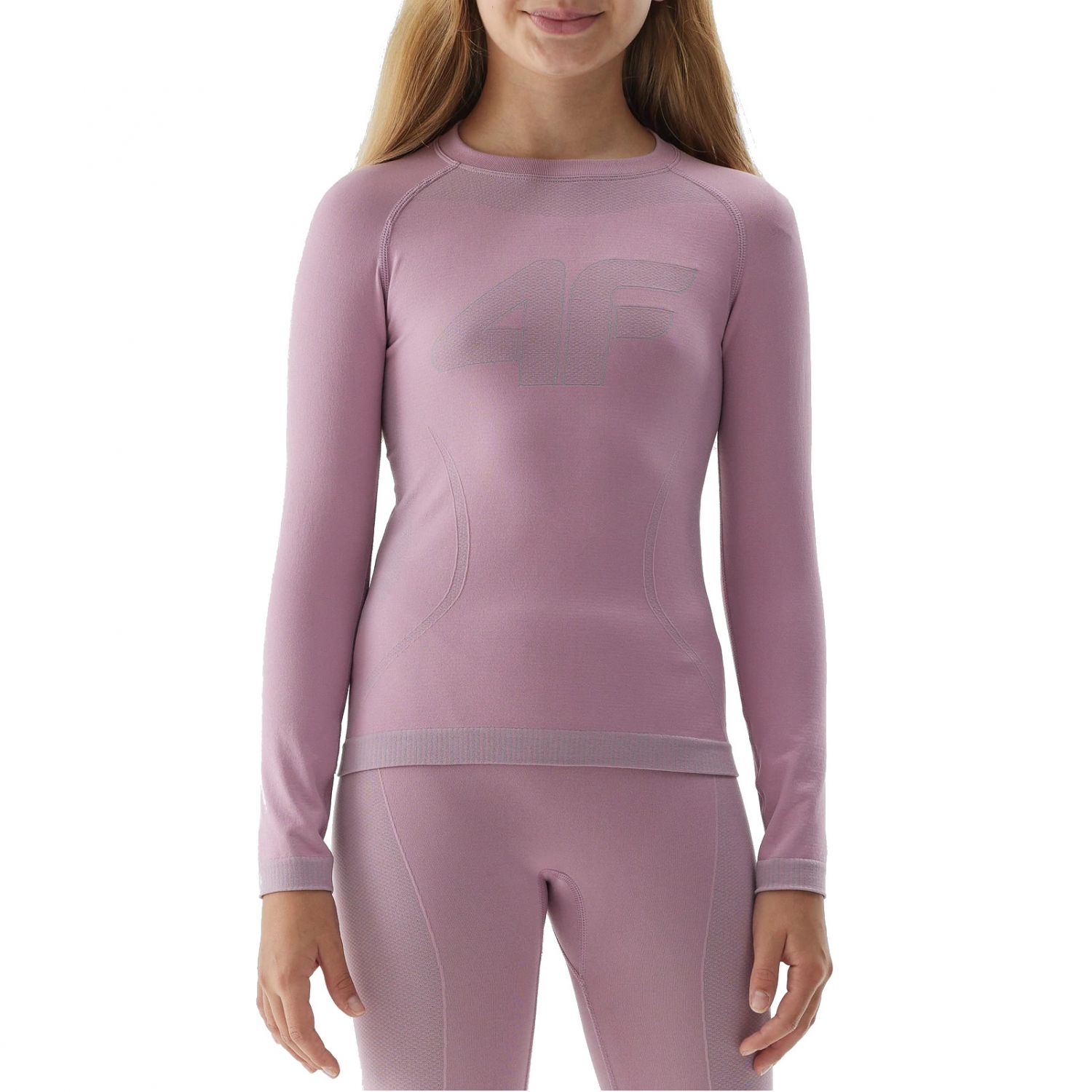 4F Mia, biancheria intima da sci, junior, rosa
