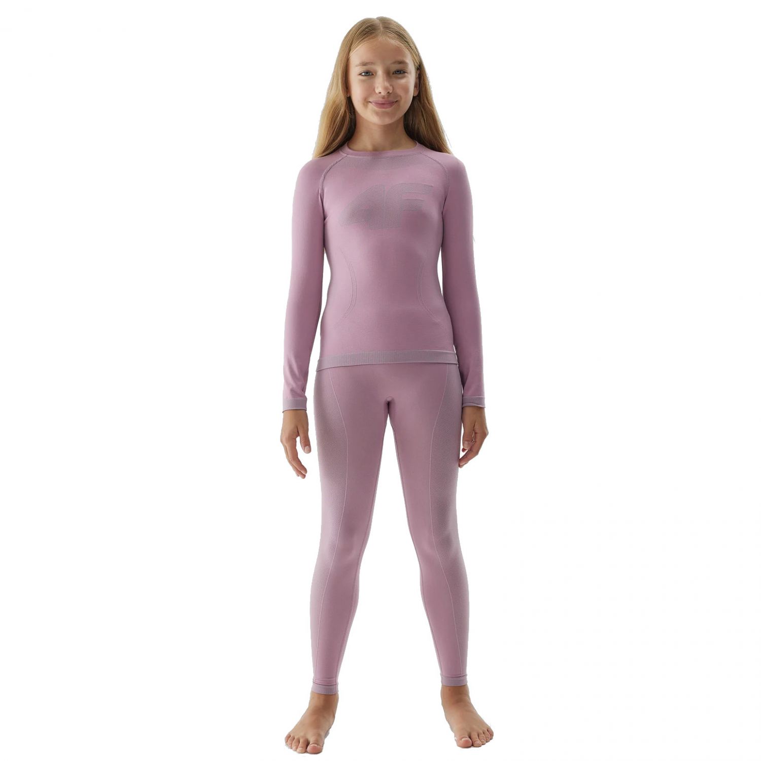 4F Mia, biancheria intima da sci, junior, rosa
