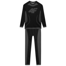 4F Mia, ropa interior esquí, junior, negro