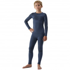 4F Milo, biancheria intima da sci, junior, blu scuro