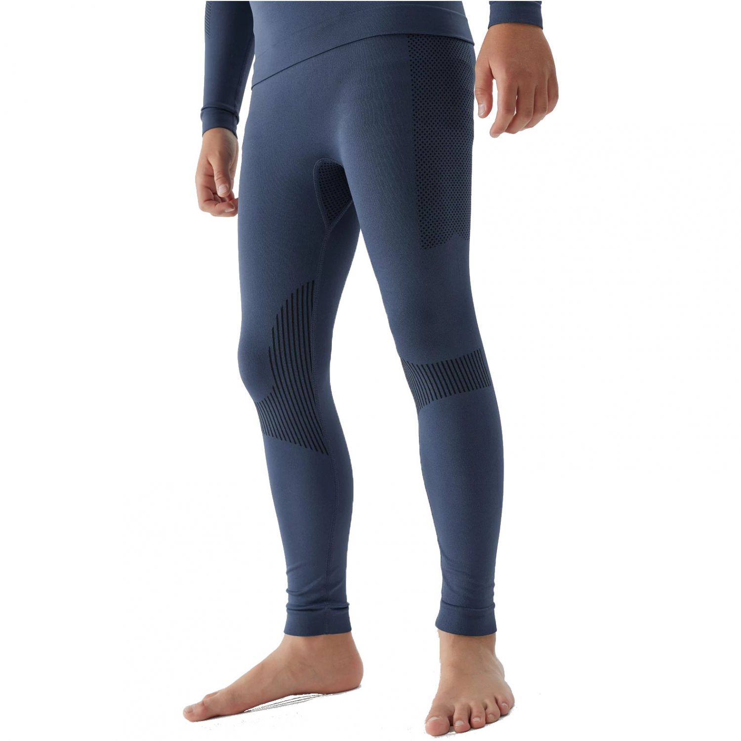 4F Milo, biancheria intima da sci, junior, blu scuro