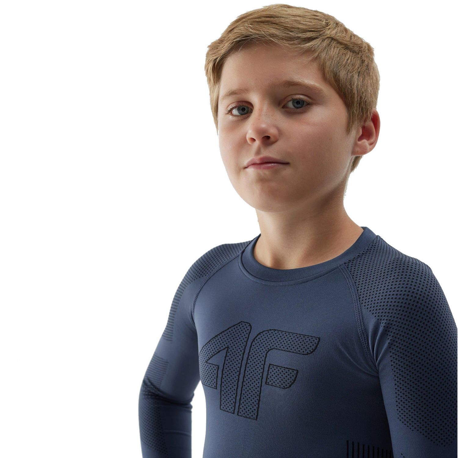 4F Milo, lyžařské spodní prádlo, junior, tmavě modré