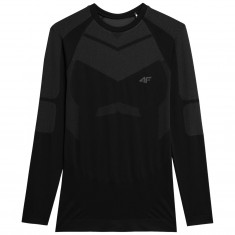 4F Victor, maglia intima da sci, uomo, nero