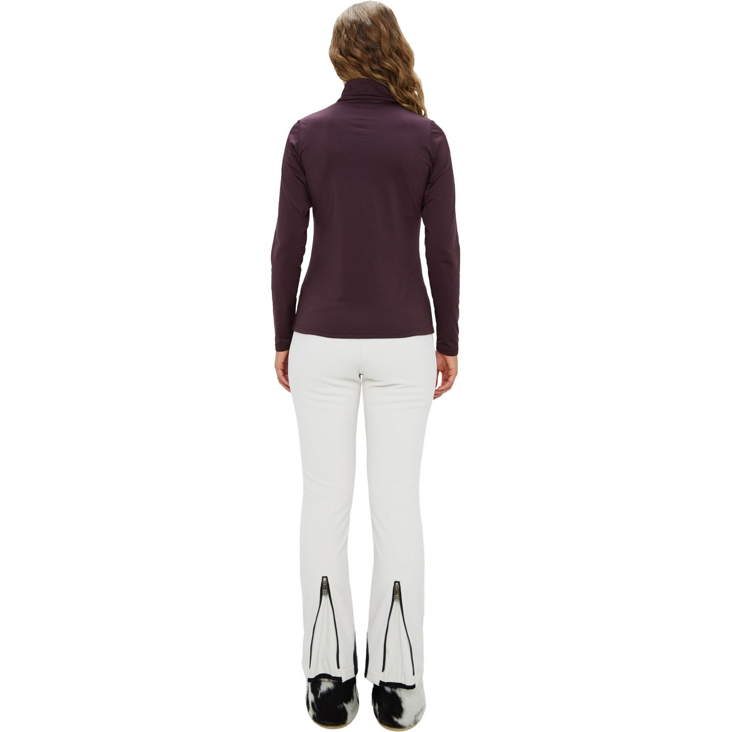 8848 Altitude Fairlee 1/2 Zip, Fleecegenser, Dame, Dk Burgundy