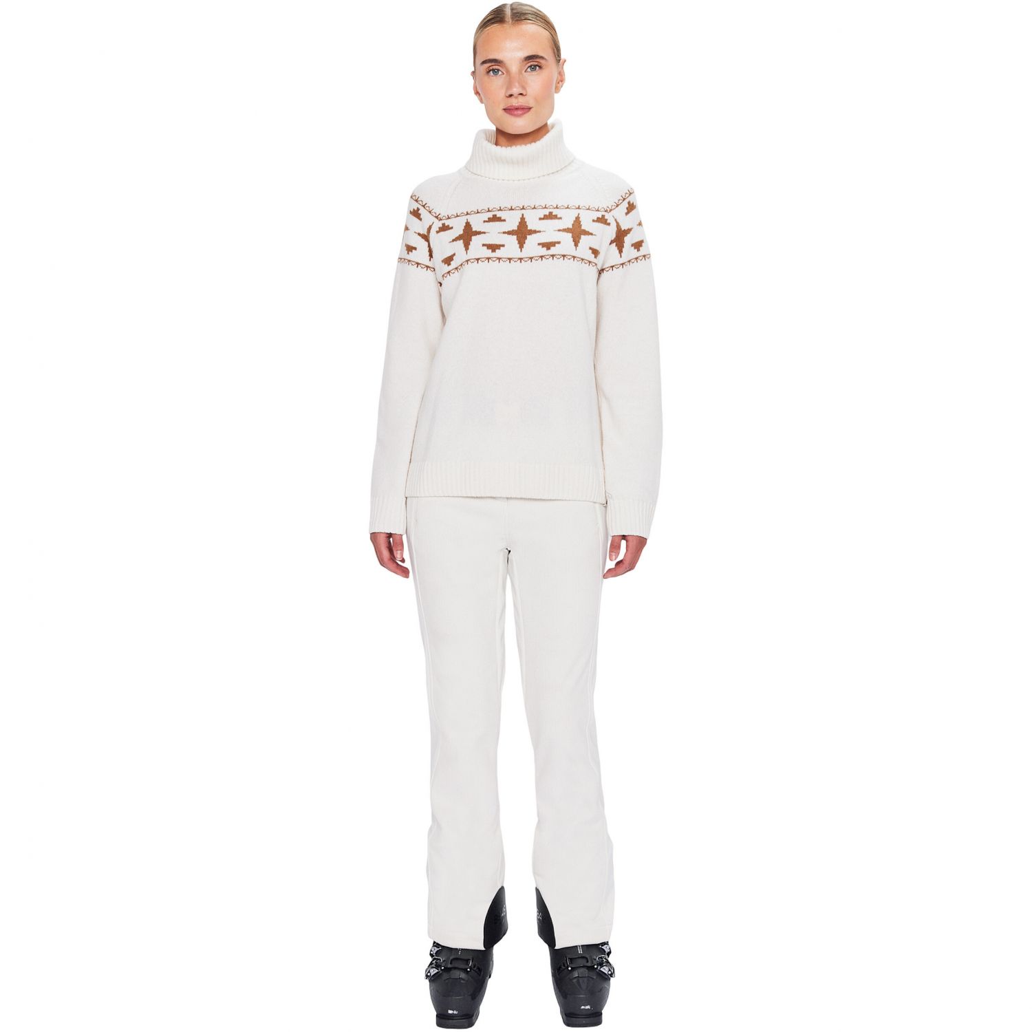 8848 Altitude Sage Wool Rollneck, dámský, bílý