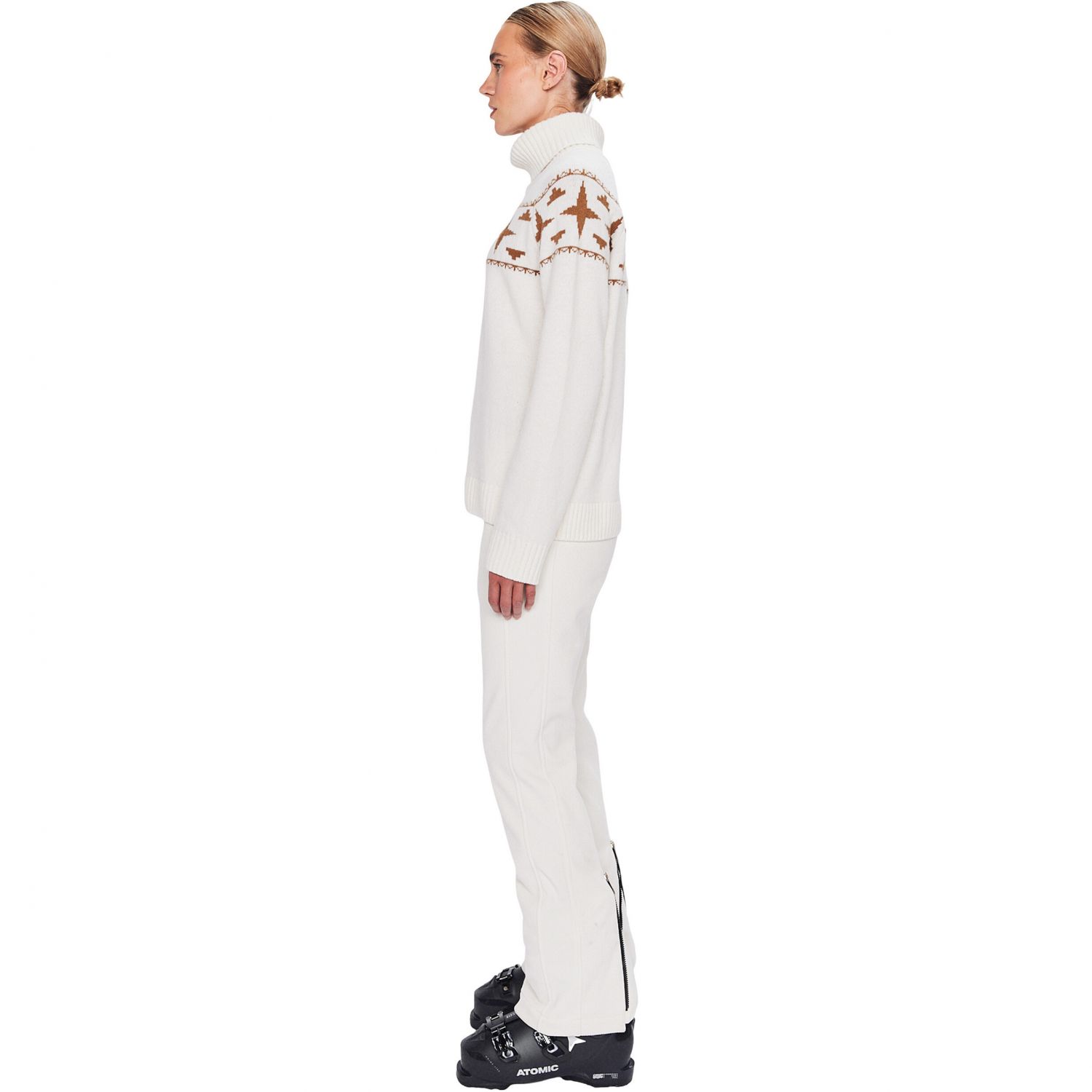8848 Altitude Sage Wool Rollneck, dámský, bílý