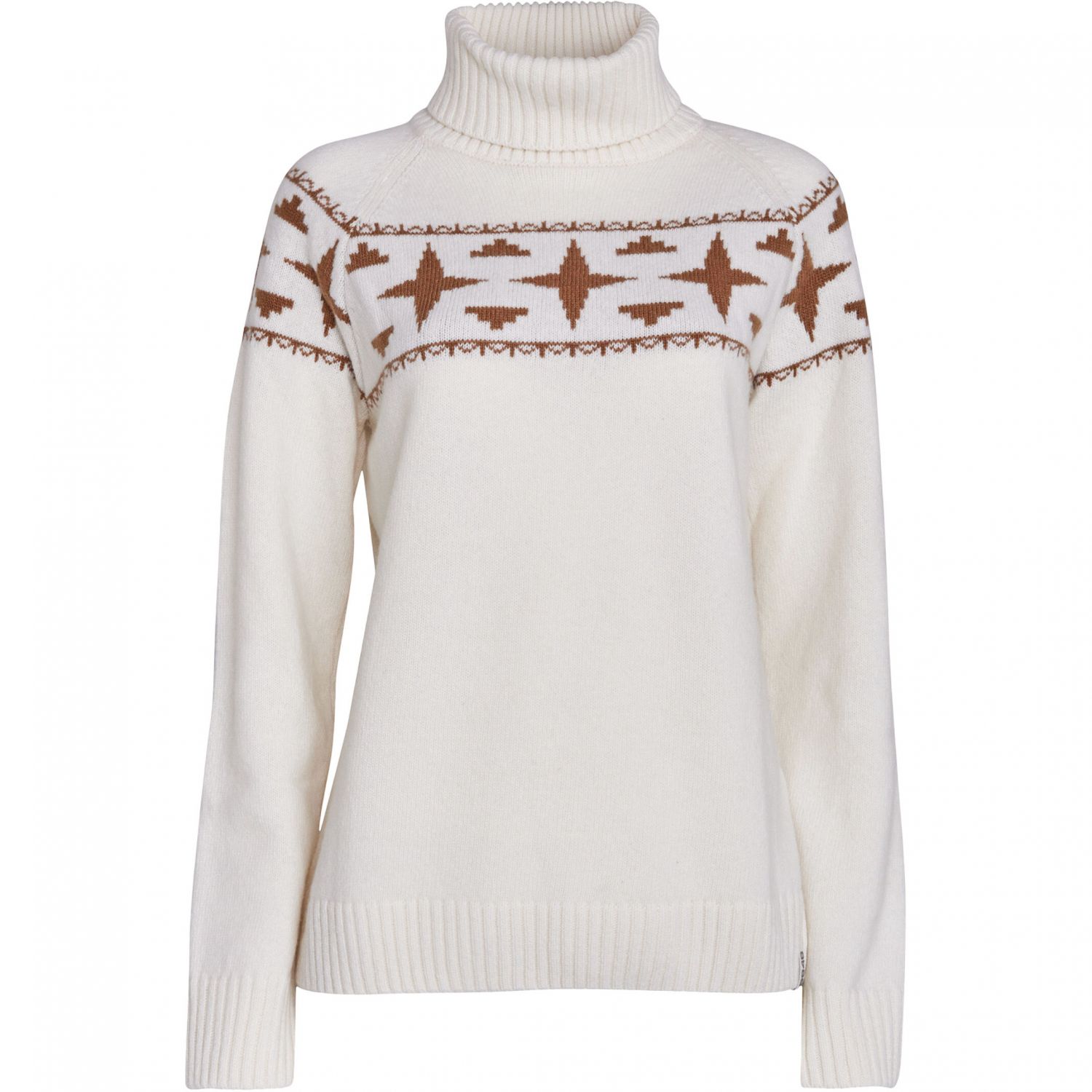 8848 Altitude Sage Wool Rollneck, Damen, weiß