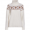 8848 Altitude Sage Wool Rollneck, mujer, blanco