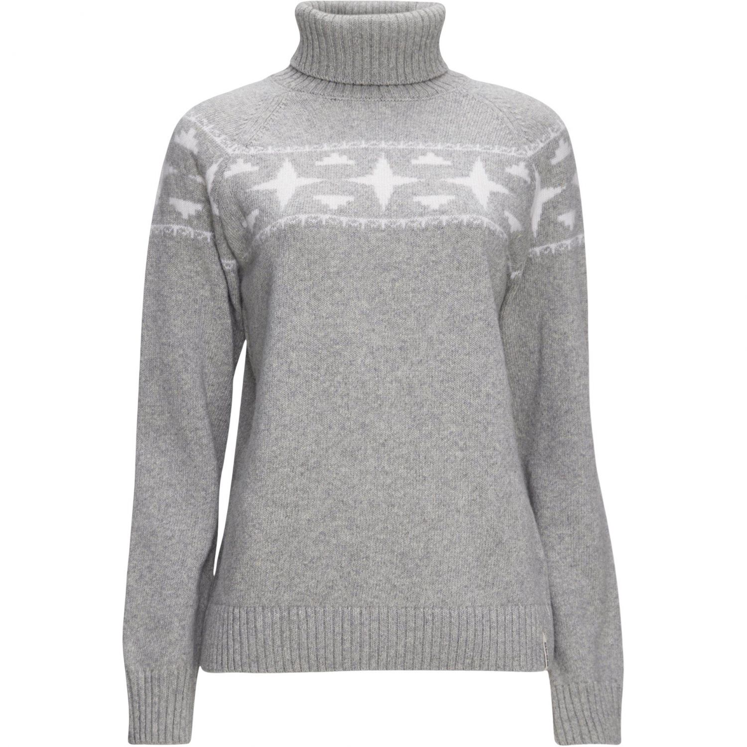 8848 Altitude Sage Wool Rollneck, women, grey