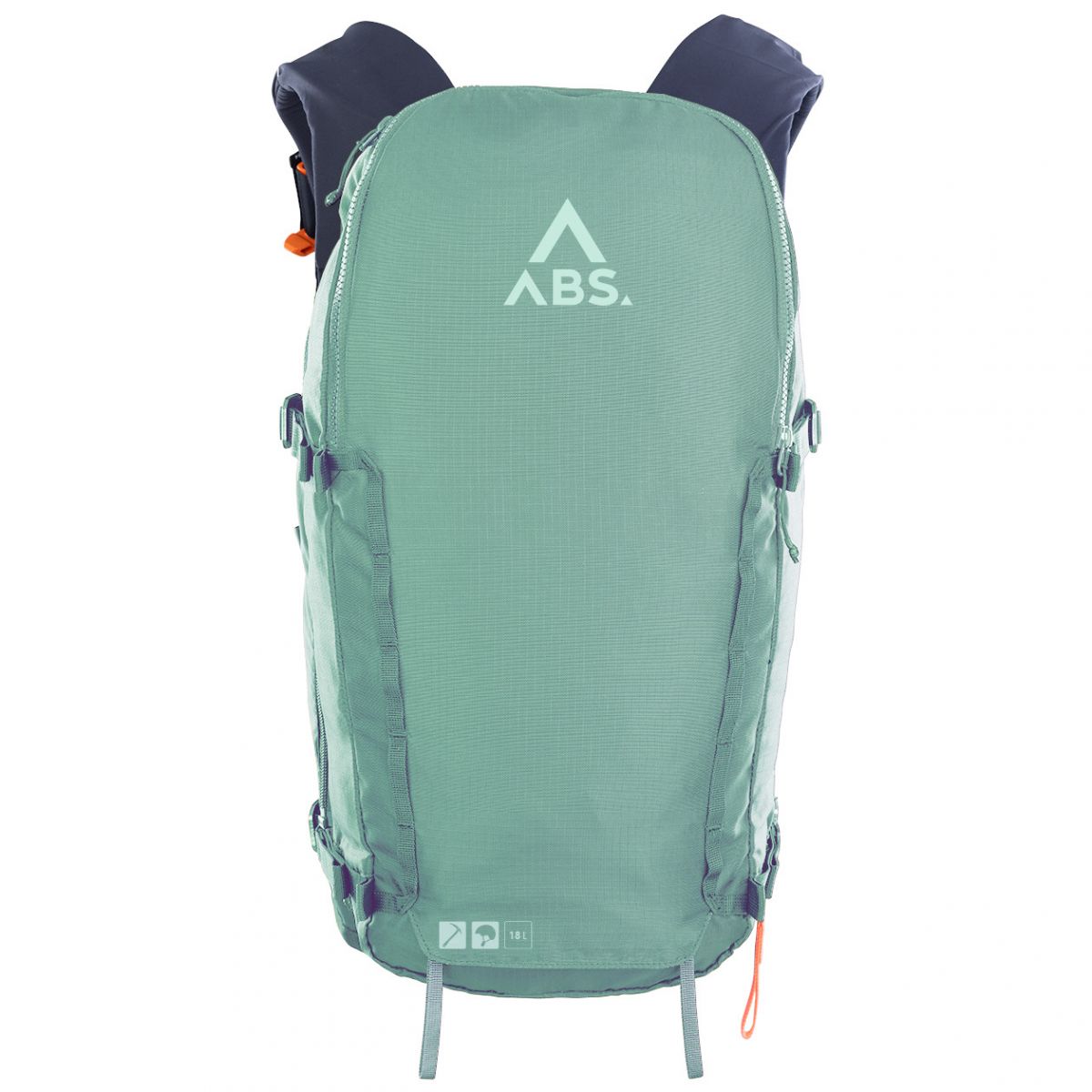 ABS A.Light E, 18L, mochila para avalanche, turquesa