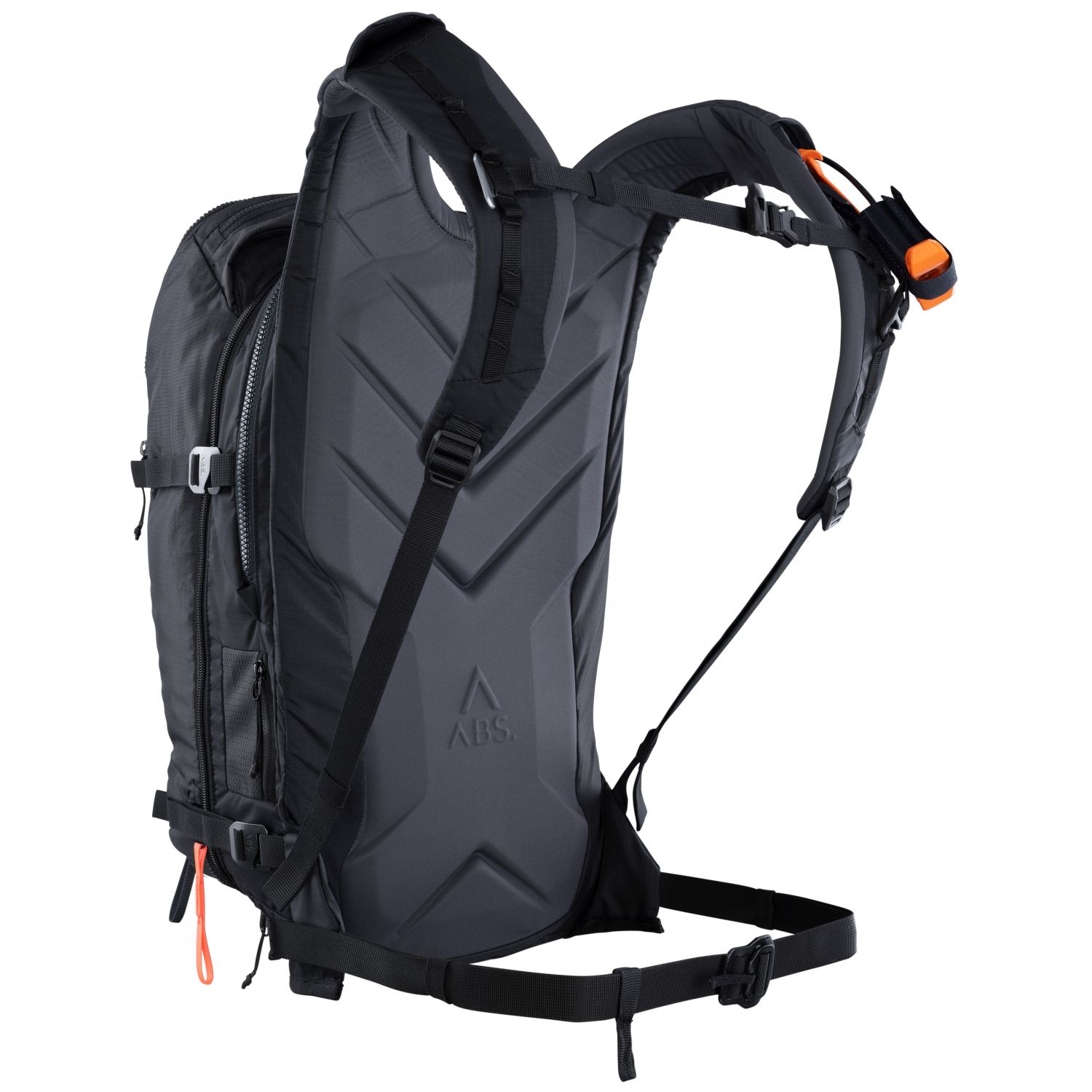 ABS A.Light E, 18L, mochila para avalanches, cinzento escuro