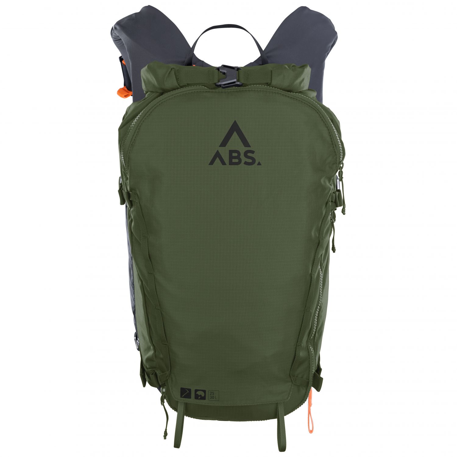 ABS A.Light E, 25-30L, lavinerygsæk, khaki