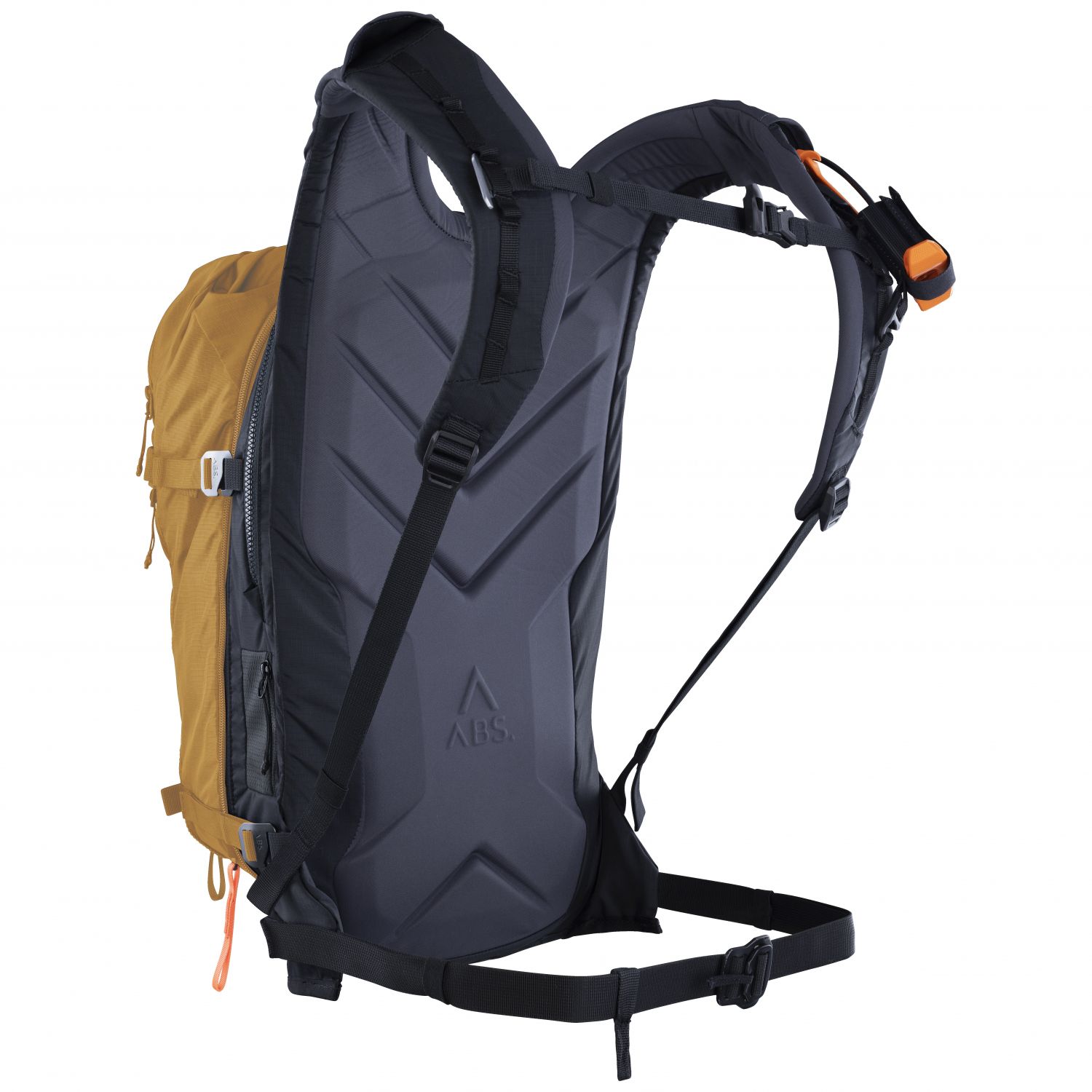 ABS A.Light E, 25-30L, mochila para avalanchas, amarilla