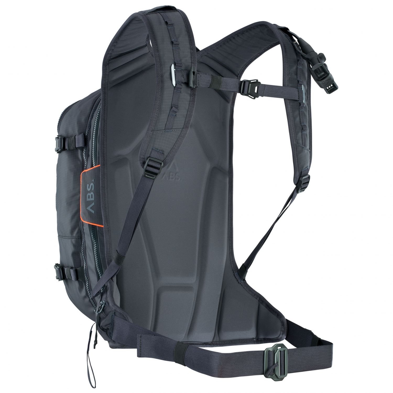 ABS A.Light Go, 22L, zaino da valanga senza cartuccia, grigio scuro