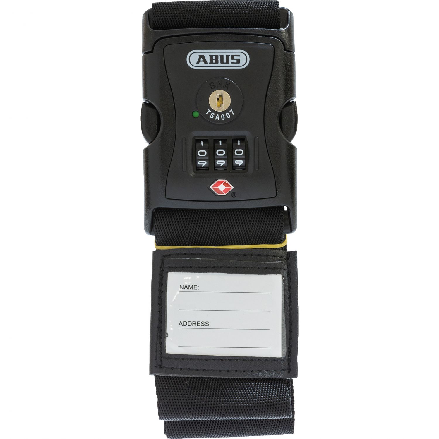 Abus 620TSA/192, baggagerem, sort