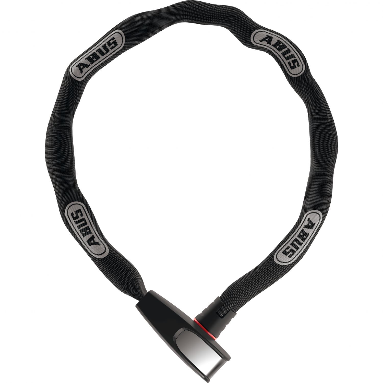 Abus CATENA 6806K/85, kettingslot, zwart