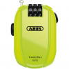 Abus Combiflex™ StopOver 65, káblový zámok, neónovo žltá