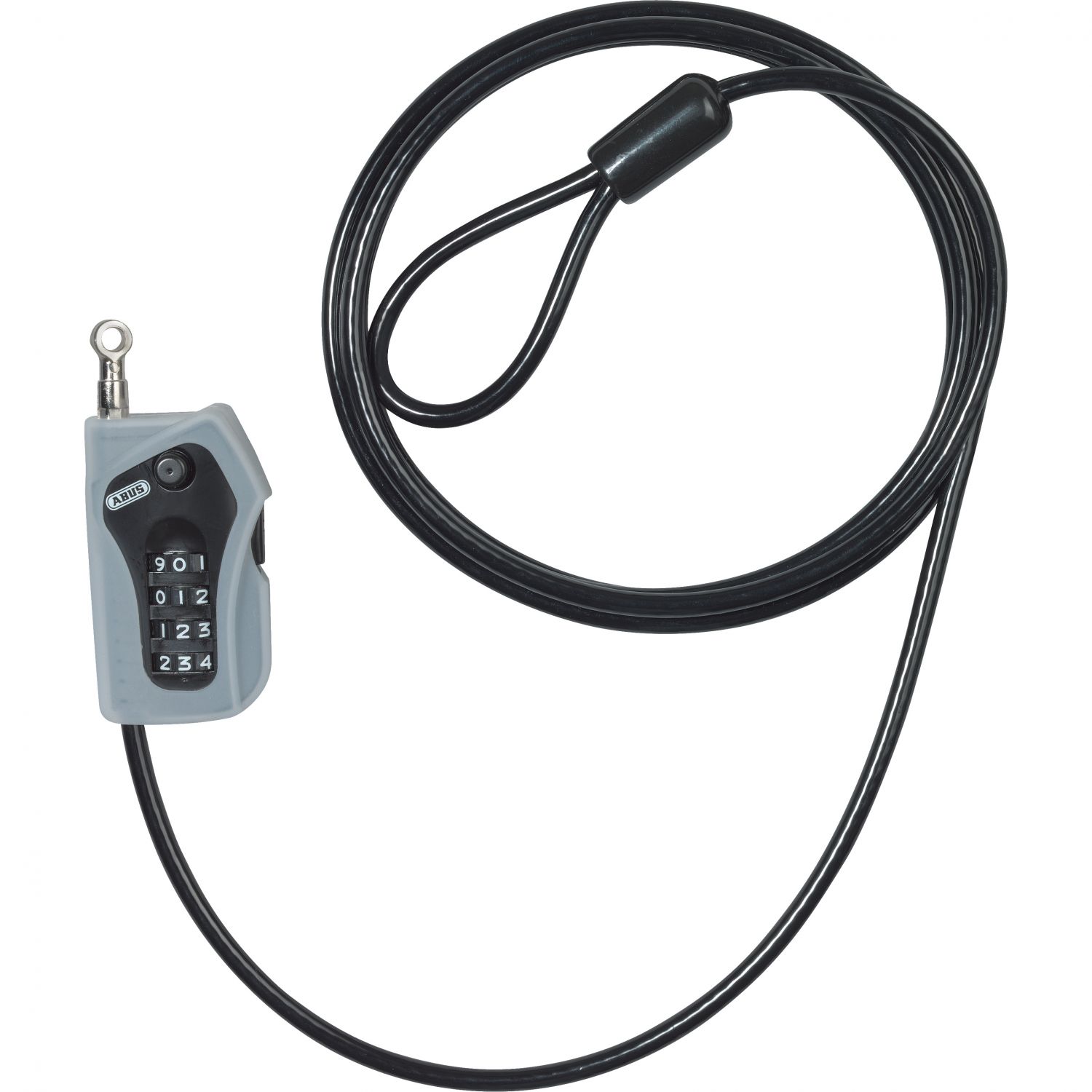 Abus Combiloop 205/200, lankový zámok, čierny
