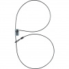 Abus Combiloop 205/200, zamek kablowy, czarny
