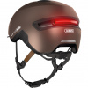 Abus Hud-Y, capacete de bicicleta, castanho