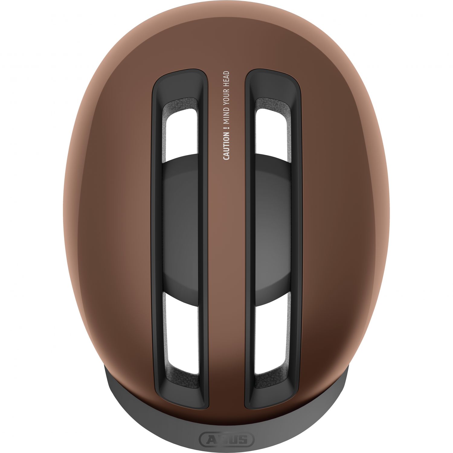Abus Hud-Y, capacete de bicicleta, castanho