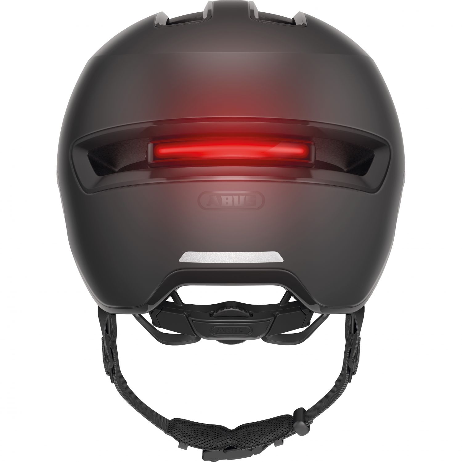 Abus Hud-Y, Fahrradhelm, matt schwarz