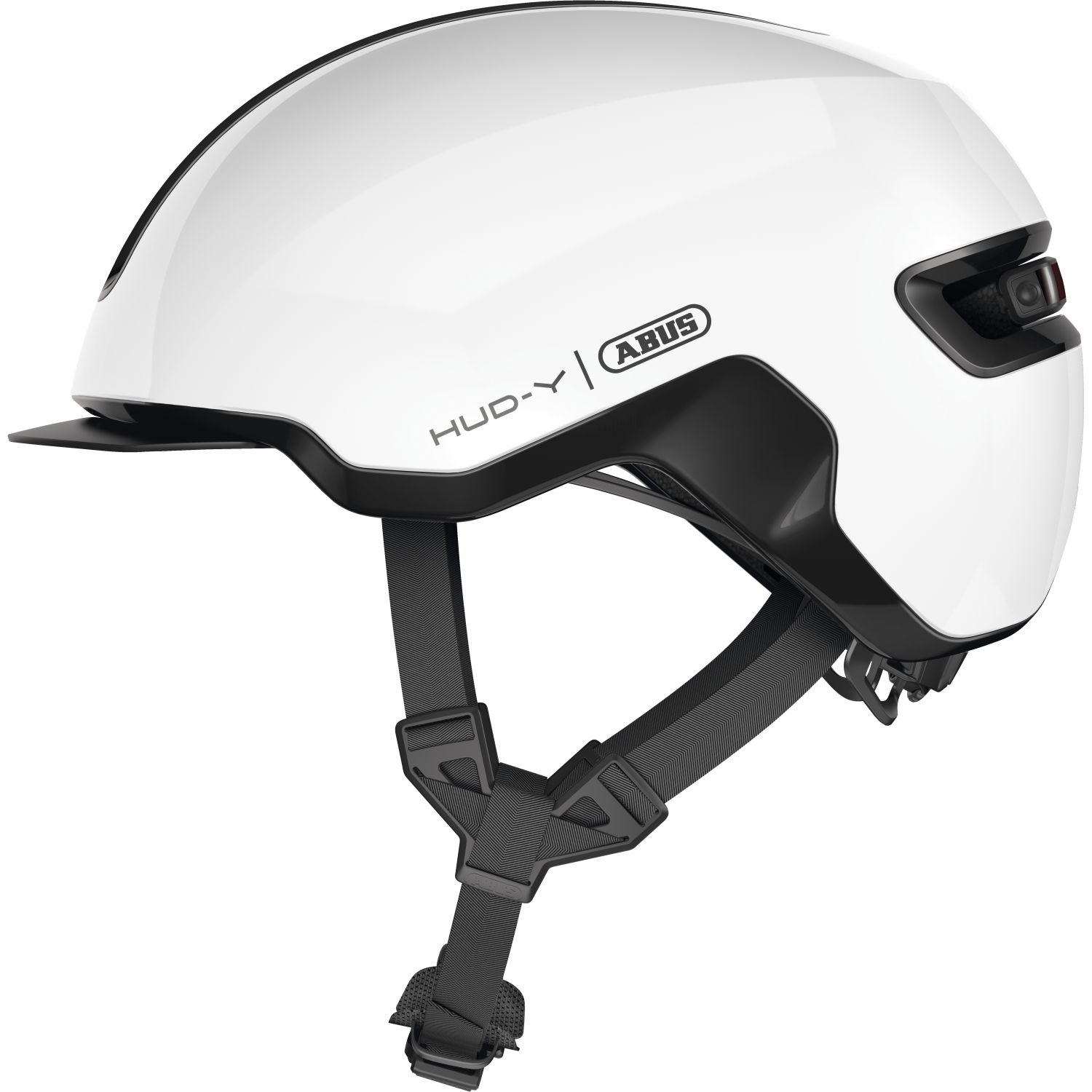 Abus Hud-Y, Fahrradhelm, weiß