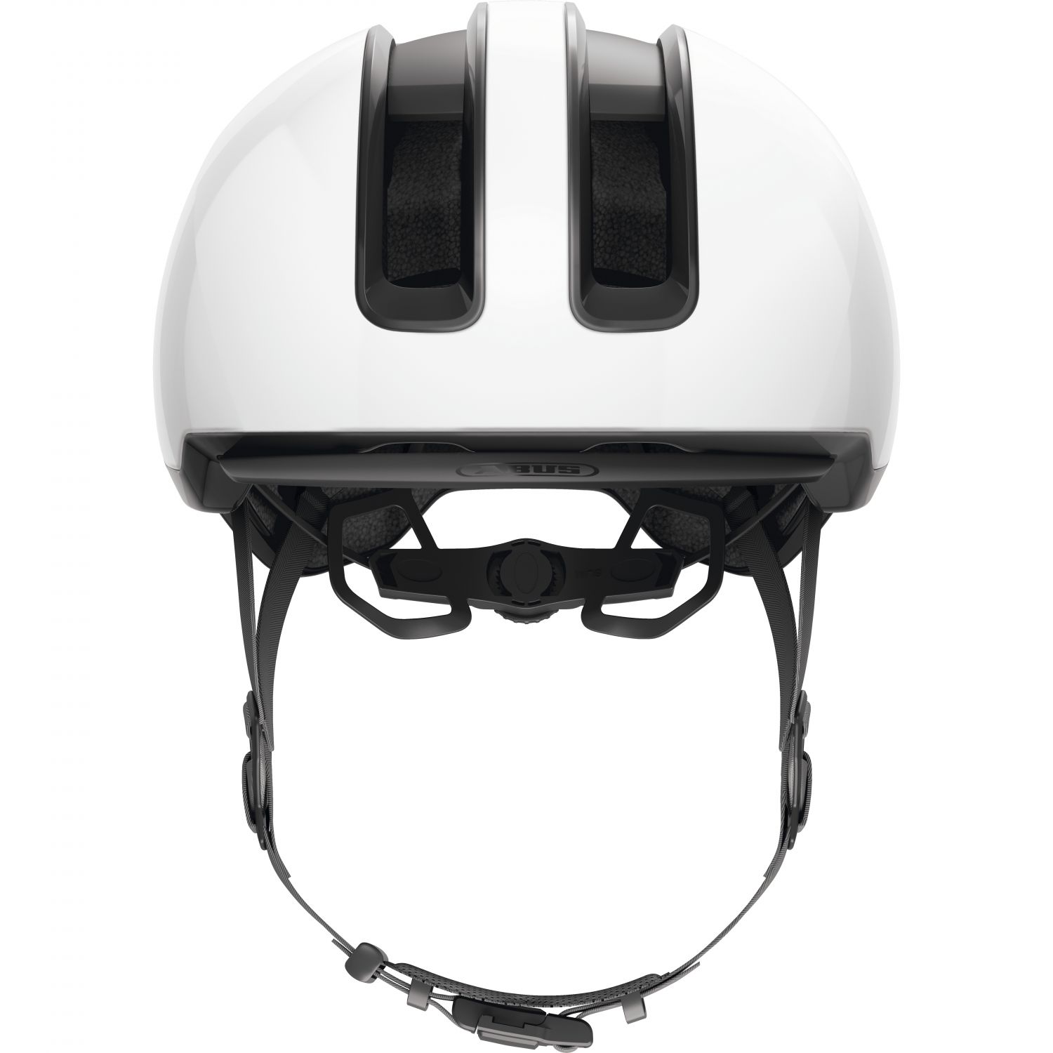 Abus Hud-Y, Fahrradhelm, weiß