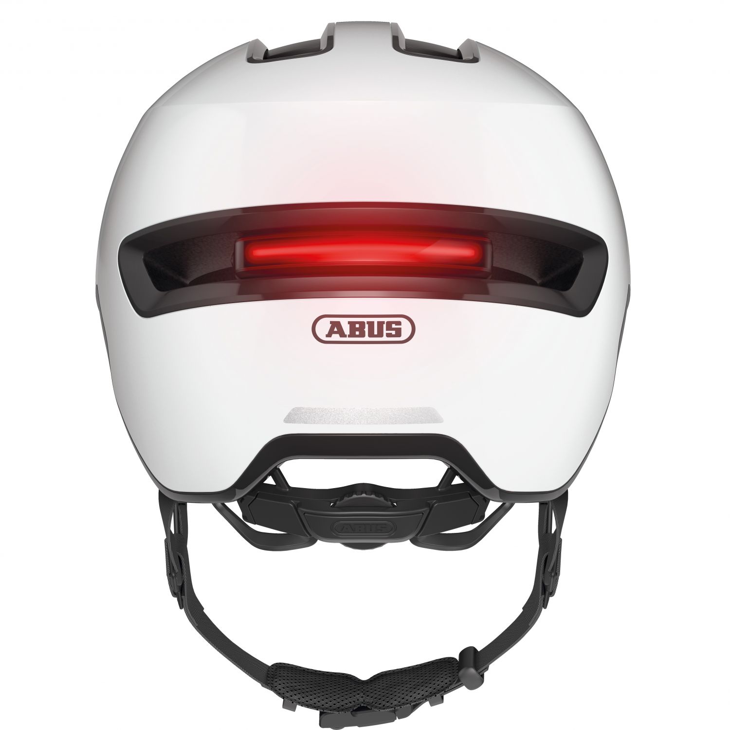Abus Hud-Y, Fahrradhelm, weiß