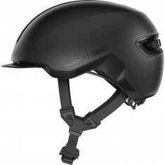 Abus Hud-Y, Sykkelhjelm, Velvet Black