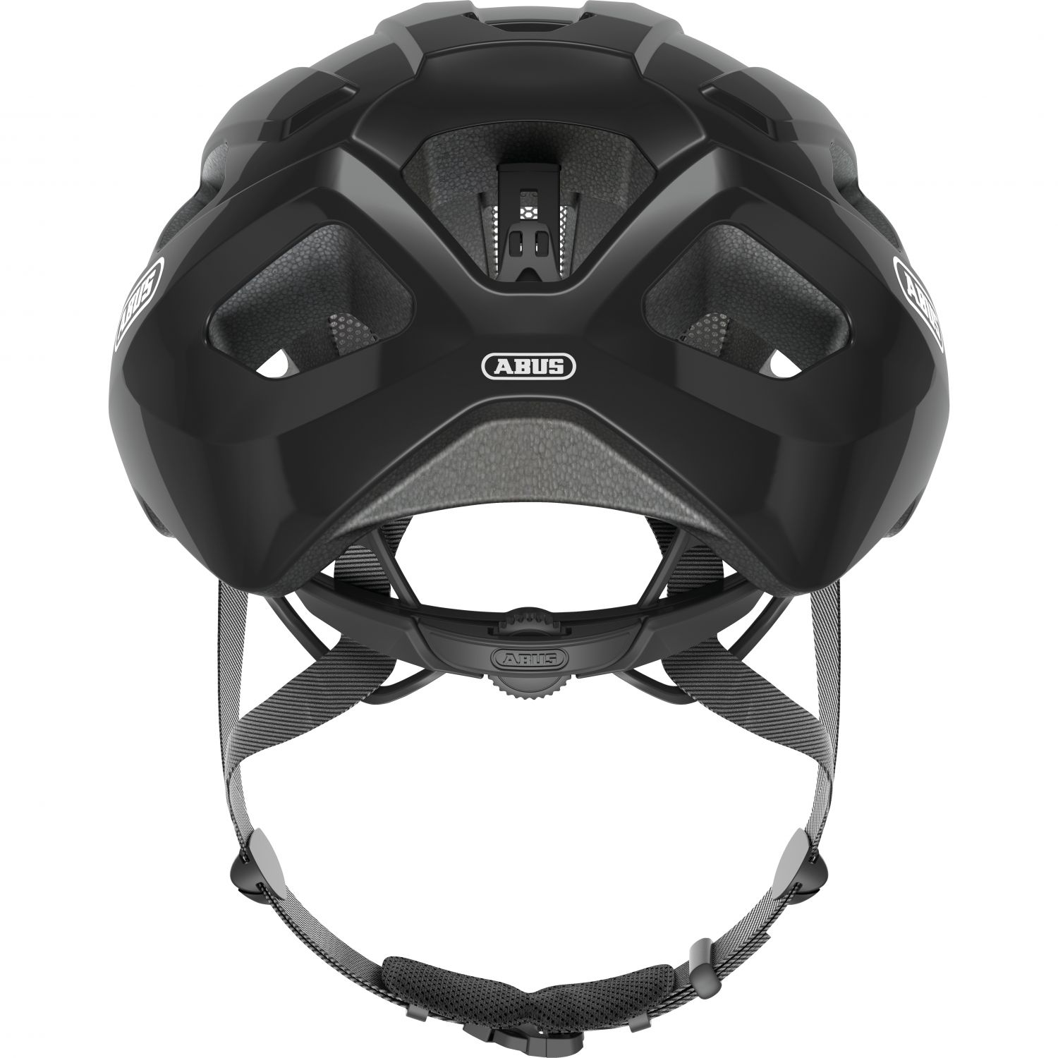 Abus Macator, bike helmet, shiny velvet black