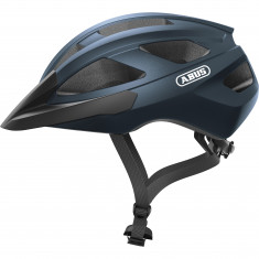 Abus Macator, casco da bici, blu scuro