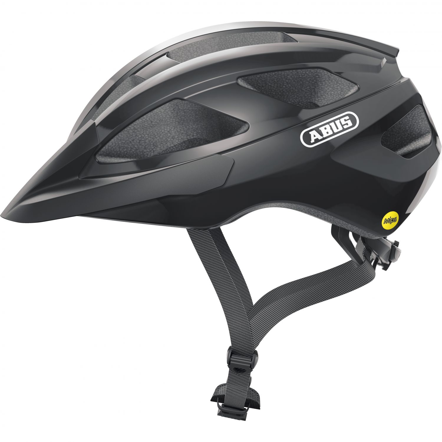 Abus Macator MIPS, Cykelhjälm, Svart