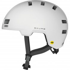 Abus Skurb MIPS, Cykelhjälm, Matt Vit