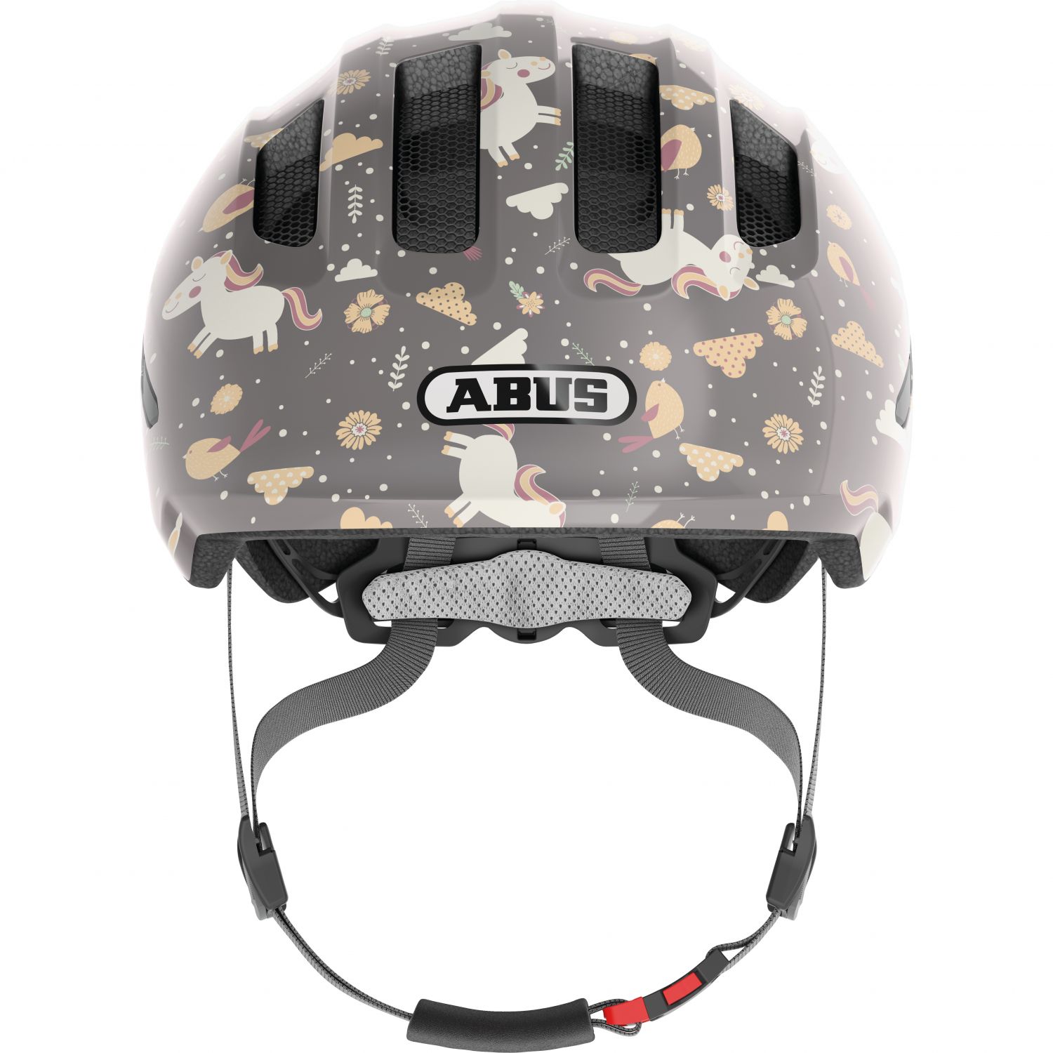 Abus Smiley 3.0, bike helmet, junior, grey horse
