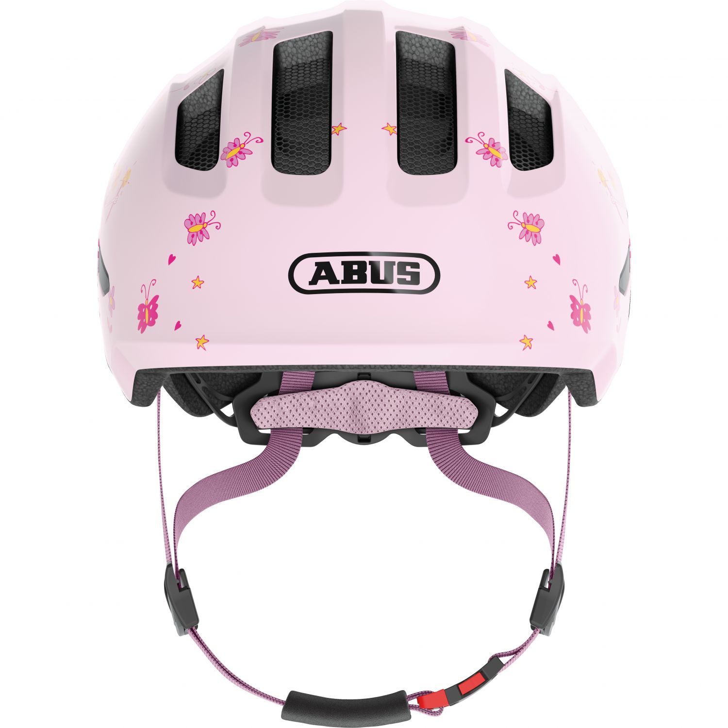 Abus Smiley 3.0, cască de bicicletă, junior, rose princess