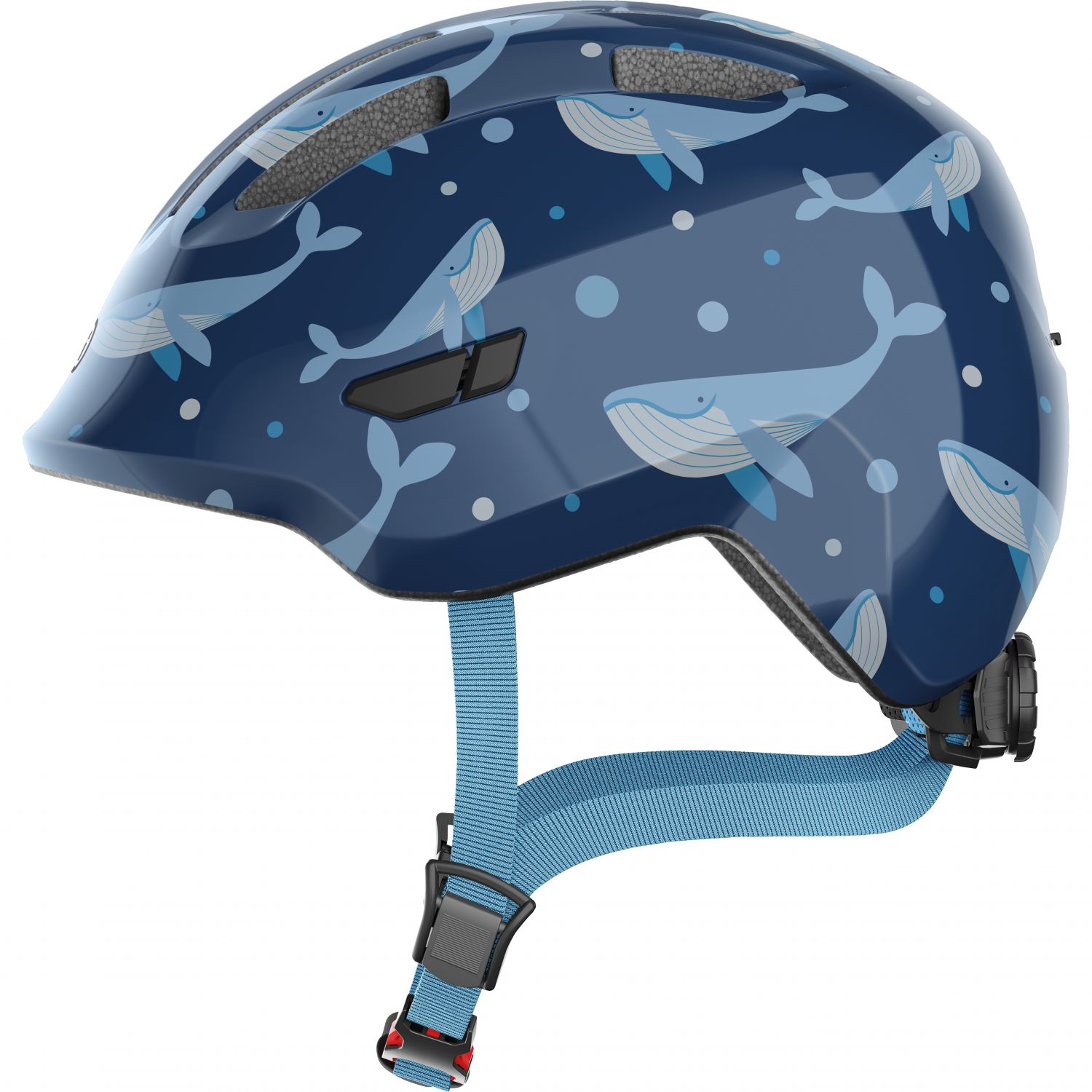 Abus Smiley 3.0, cykelhjelm, junior, blue whale