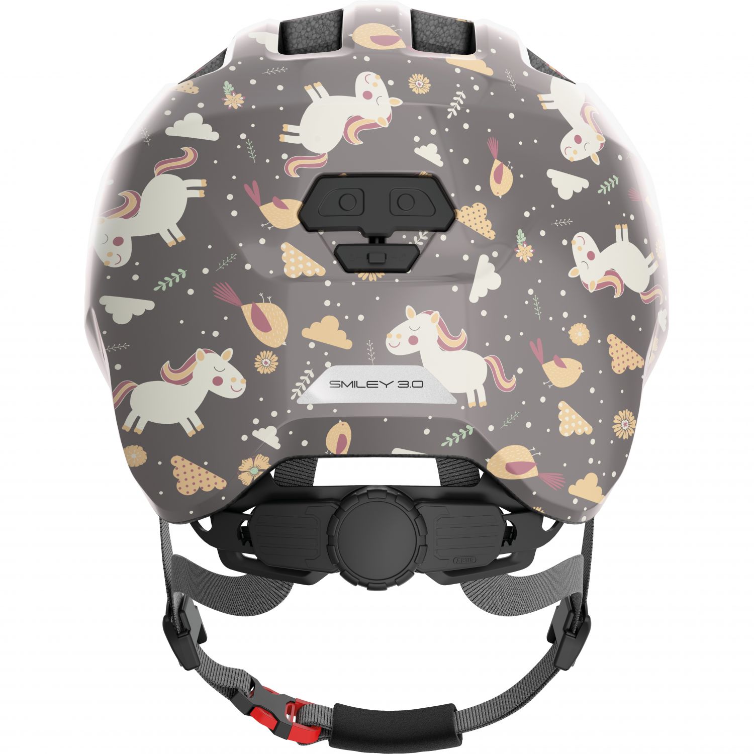 Abus Smiley 3.0, cykelhjelm, junior, grey horse