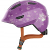 Abus Smiley 3.0, cykelhjelm, junior, purple star