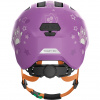 Abus Smiley 3.0, cykelhjelm, junior, purple star
