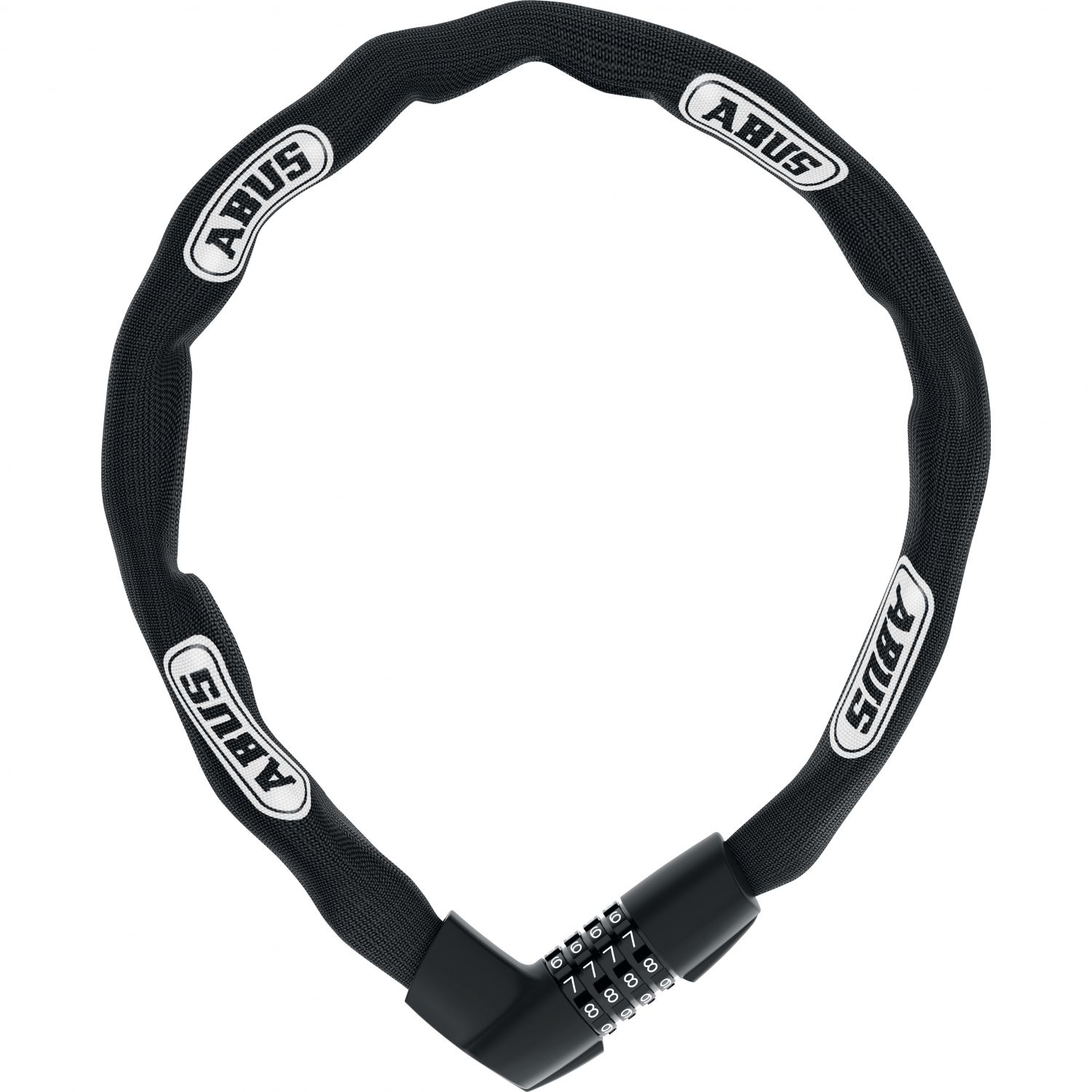 Abus Tresor 1385/85, Kettenschloss, schwarz