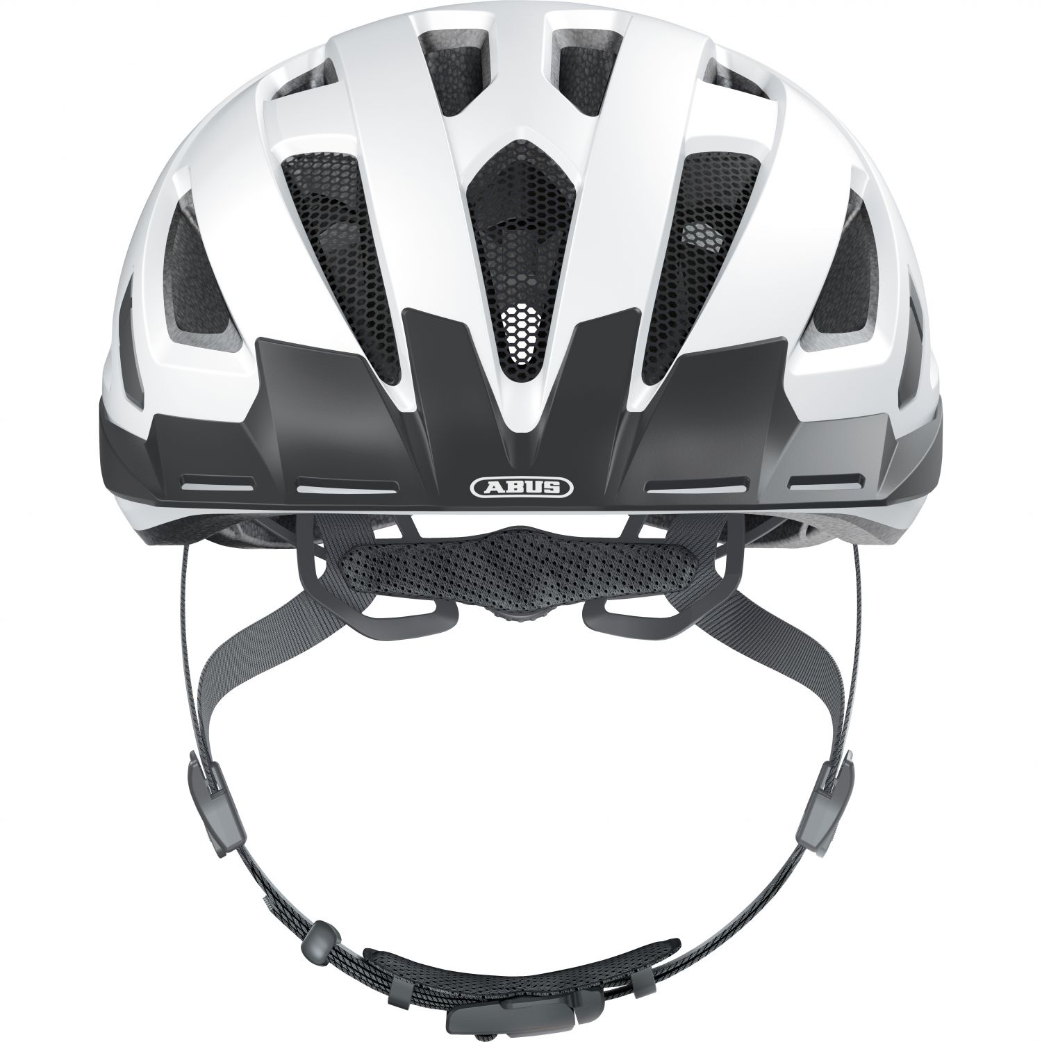 Abus Urban-I 3.0, pyöräilykypärä, mattavalkoinen