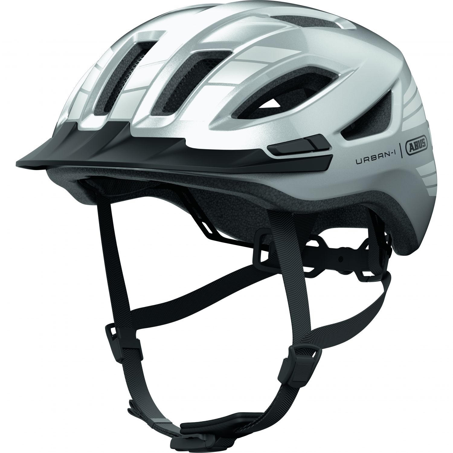 ABUS Urban-I 4.0, casco de bicicleta, plata