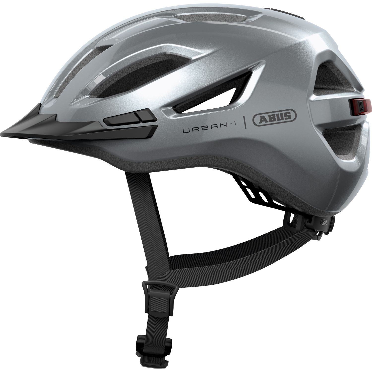ABUS Urban-I 4.0, casque de vélo, argent
