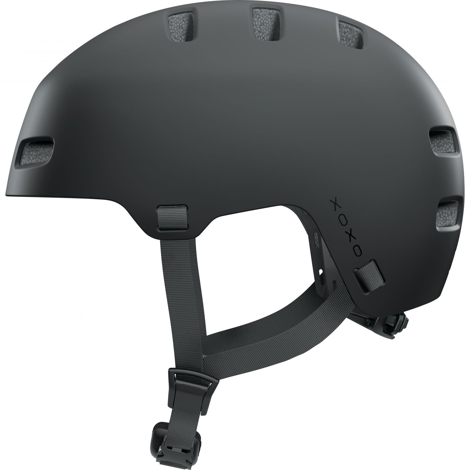 Abus XOXO, Fahrradhelm, matt schwarz